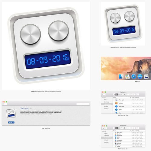 MacOS main icon design