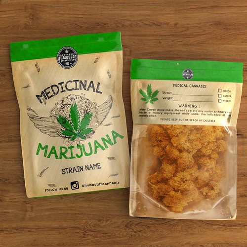 Medical cannabis packaging design