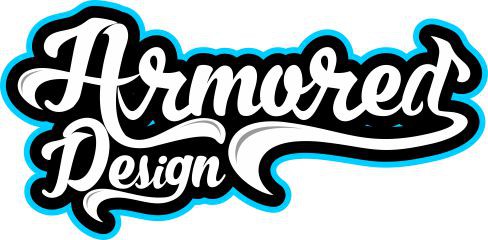 99Designs banner for @armored