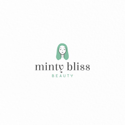 Minty Bliss Beauty | logo concept