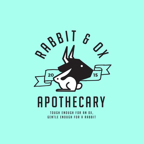 Rabbit & Ox Logo Design