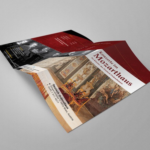 Brochure concept for Concert House