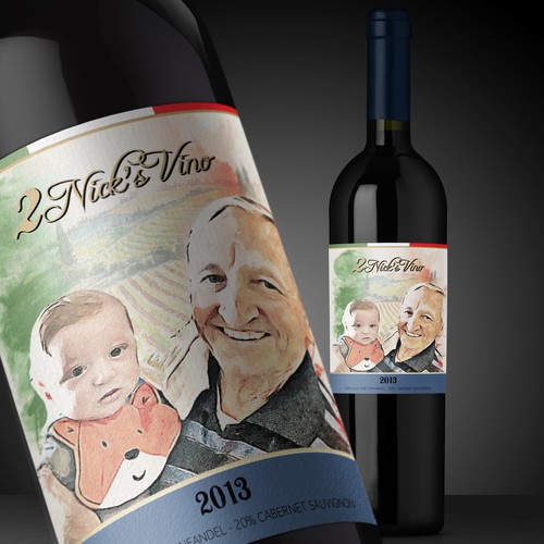 create wine label for home made wine