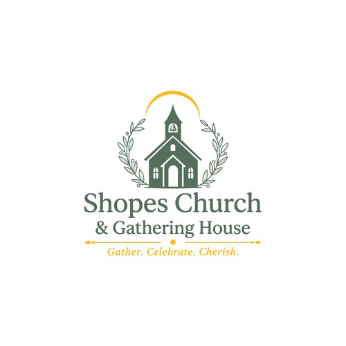 Logo design For Shopes Church & Gathering House.