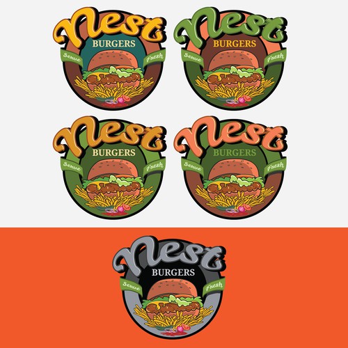 Logo for Nest Burger