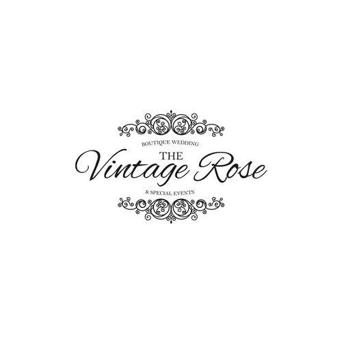 Logo concept for Vintage Rose
