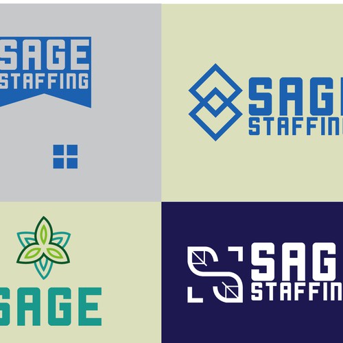 Bold Logo for  a Staffing Company