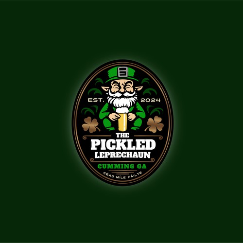 Logo for an Ireland Style Pub