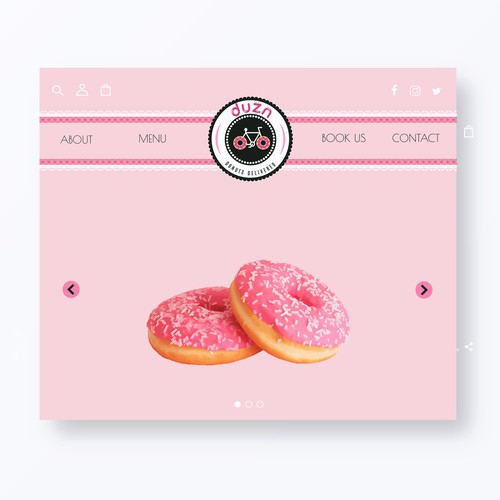 Donut Shop Website