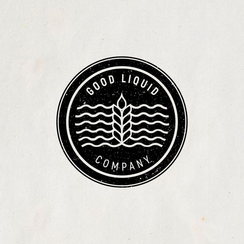 Retro brewery logo