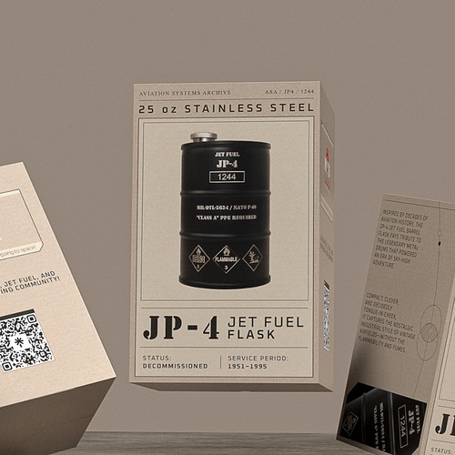 JP-4 Flask Packaging 