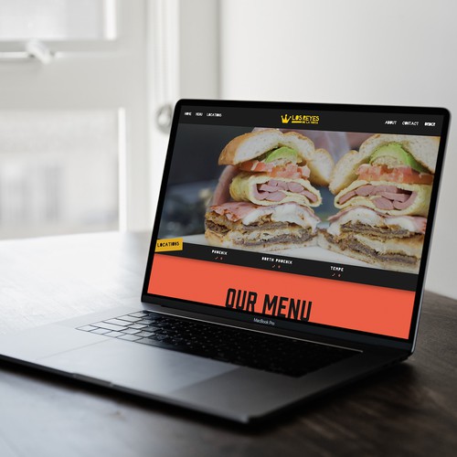 Squarespace website redesign for Mexican restaurant chain