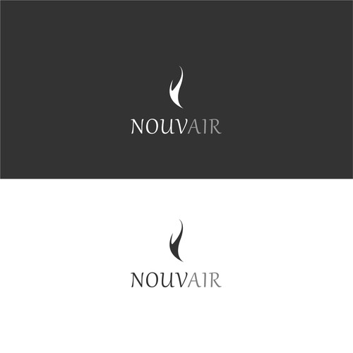 Modern logo concept for Nouvair