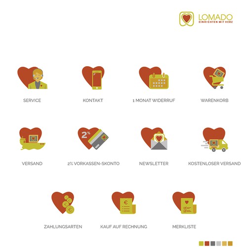 Online Store Icon Set