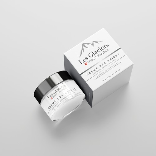 Packaging design for face cream