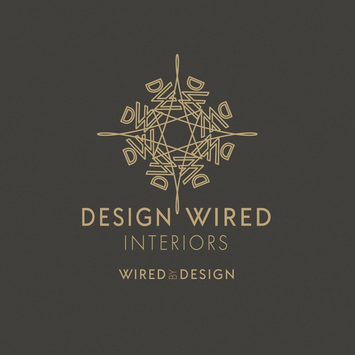Sophisticated modern logo for an interior designer