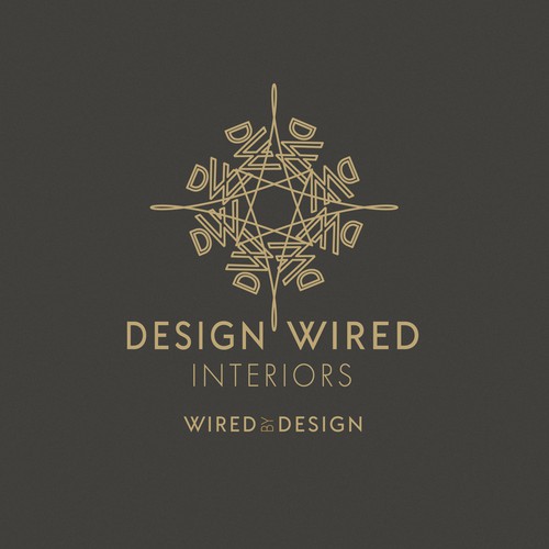 Sophisticated modern logo for an interior designer