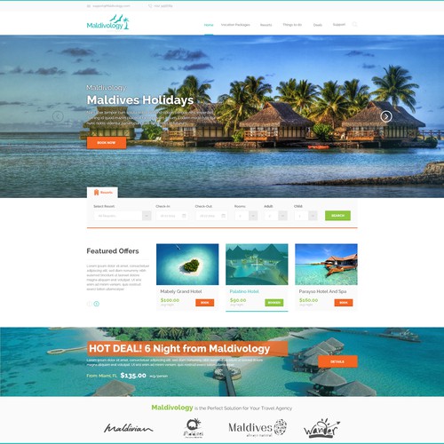 Create a High Level Resorts Travel Landing Page - Engage with Creativity