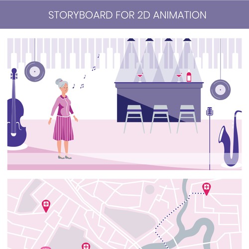 Storyboard for 2D animation