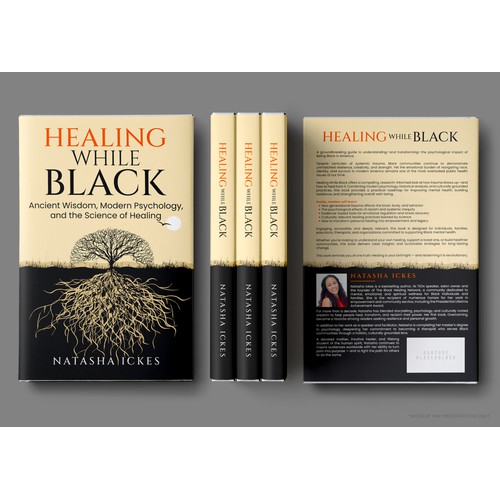 Healing While Black Book Cover Design Contest Winner