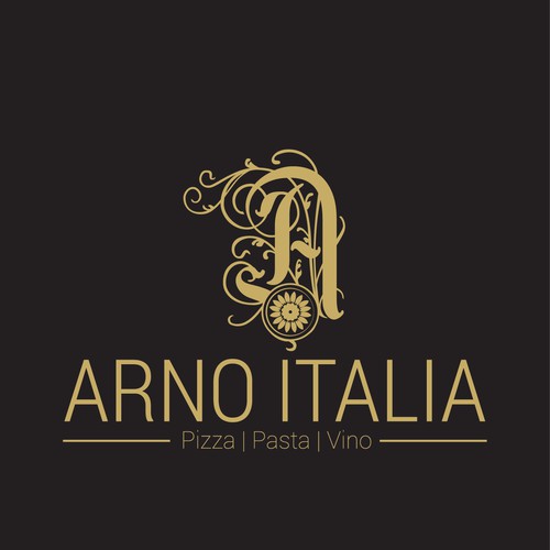 High end Italian Restaurant Logo