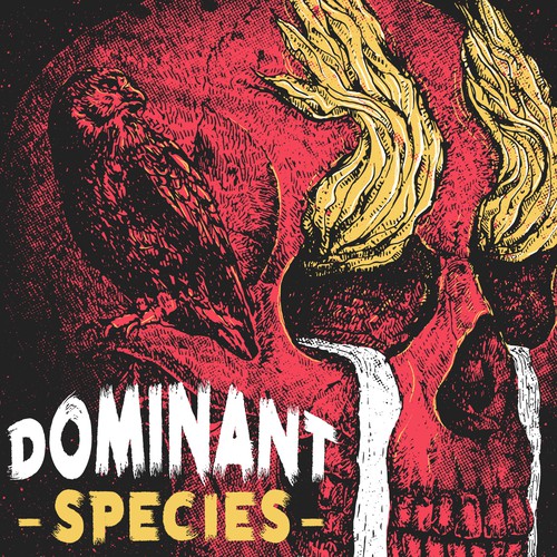 Illustrated shirt design for apparel brand