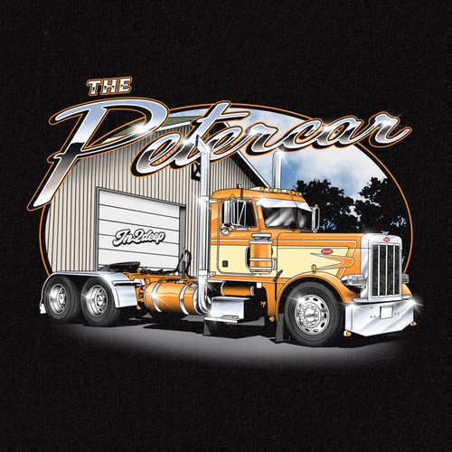 Tshirt design for Trucking Drivers 