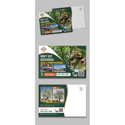 EDDM  Tree Service Postcard Design