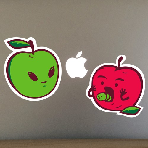 Stickers Apple