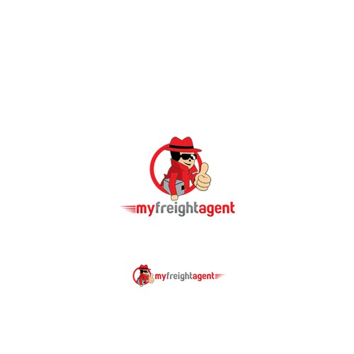 Create a branding identity for  a Fun Trustworthy Freight Agent You Can Rely On