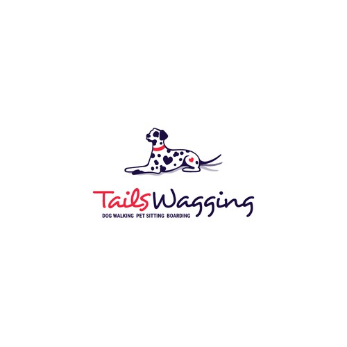 Tails Wagging Logo Design