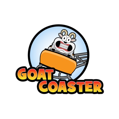 Logo for a roller coaster