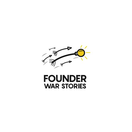 creative logo concept for a startup