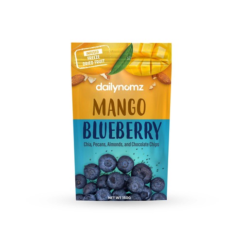 Infused Freeze Dried Fruit Packaging