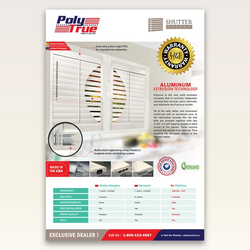 PolyTrue Brochure Design
