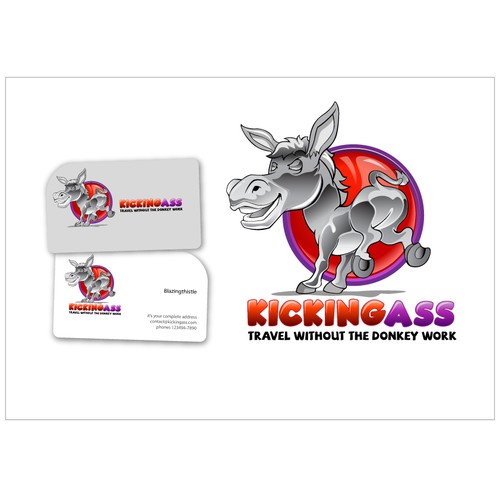 Help Kicking Ass with a new logo and business card