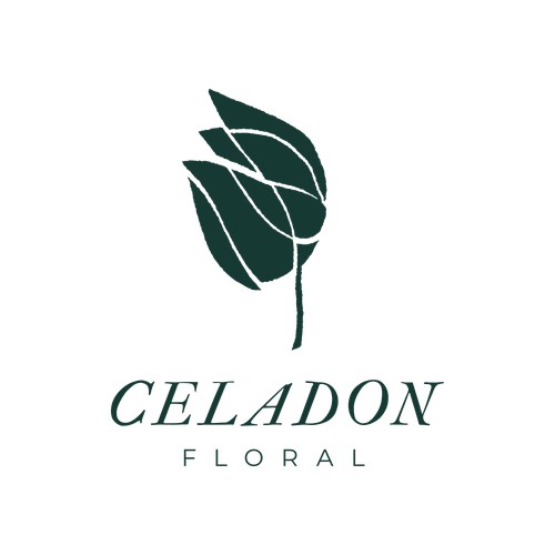 A logo for an online floral design business specializing in unique and sophisticated arrangements.