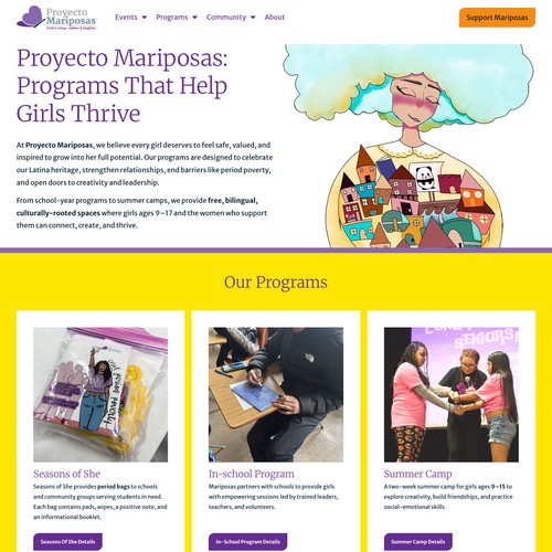 Proyecto Mariposas Domain Launch