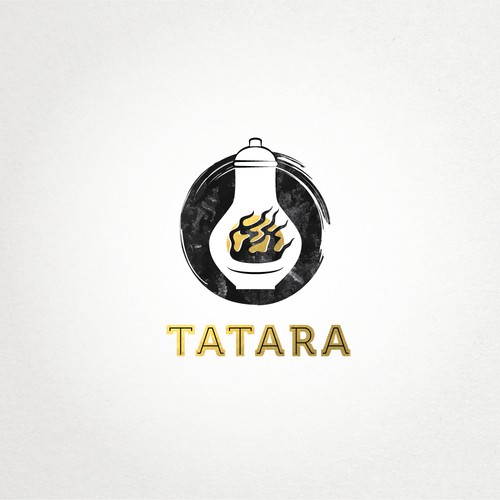 Japanese style logo for soy souce