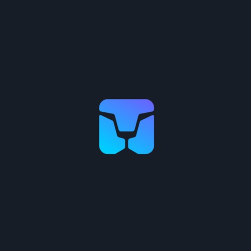 minimalist lion logo
