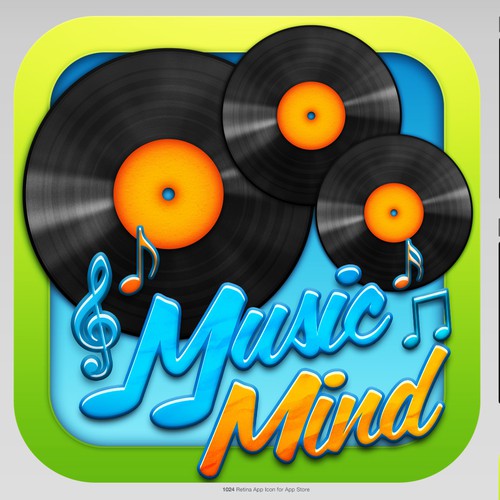 Create an Android/iPhone App Icon For MusicMind