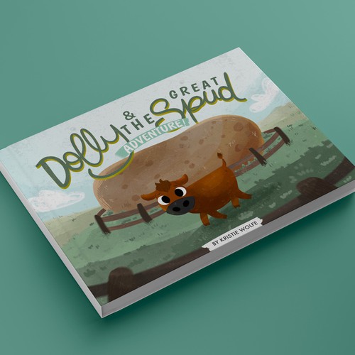 Kids Book Cover Illustration