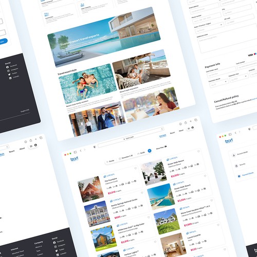 Tzort - Webapp Design