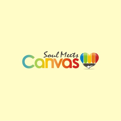 logo for Soul Meets Canvas in qualifying
