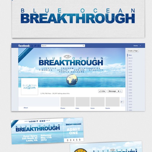 Create the next design for Blue Ocean Breakthrough ~ Make Life Better