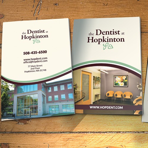 Modern brochure for a Dental office