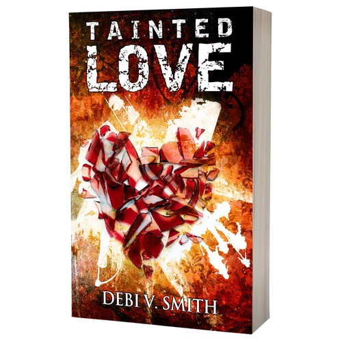 Book cover design - Tainted Love by author Debi V. Smith
