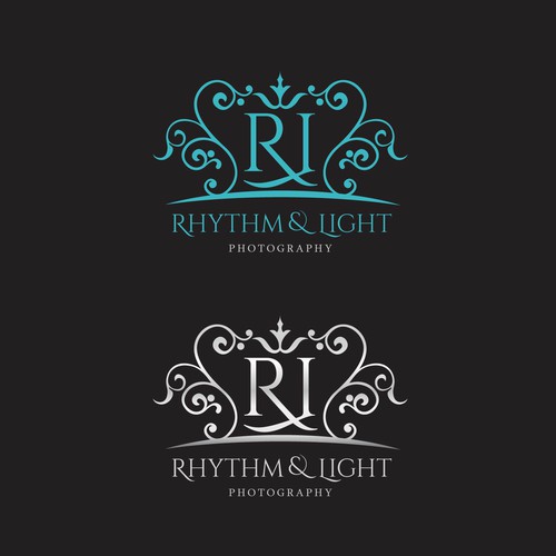 beautiful logo Rhythm & Light Photography