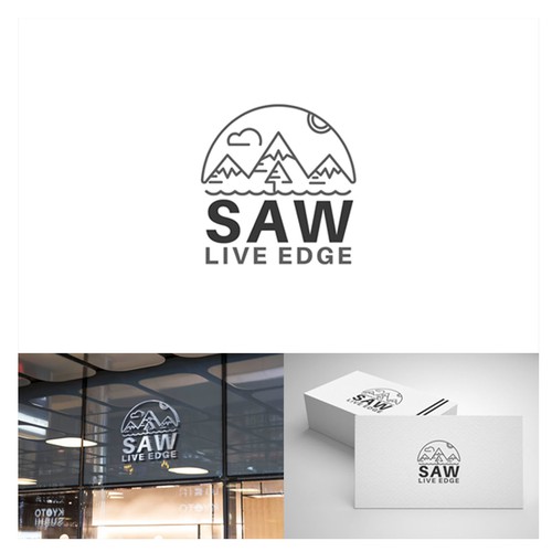 Logo for SAW Live Edge