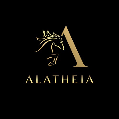 Horse logo design concept